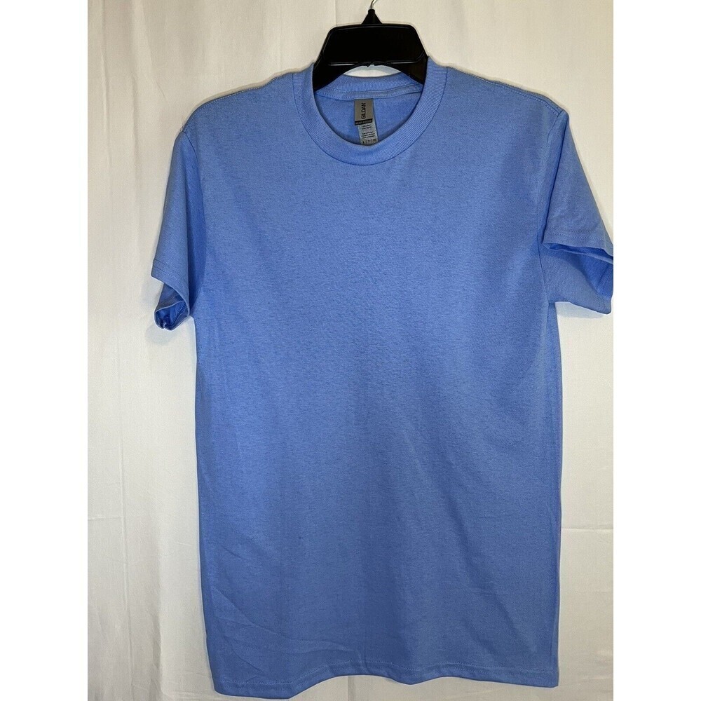 Gildan Men's Heavy Cotton T-Shirt, Style G500 Carolina Blue Size Small NWOT